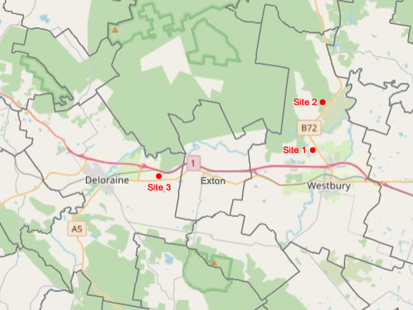 Proposed prison sites - Meander Valley